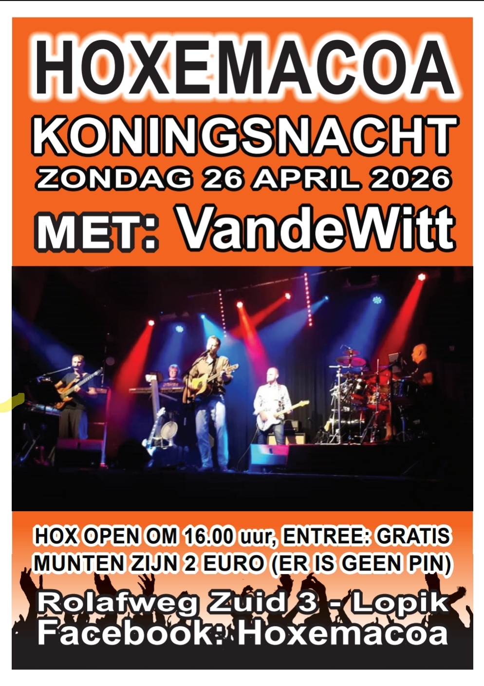 Koningsnacht met VandeWitt
