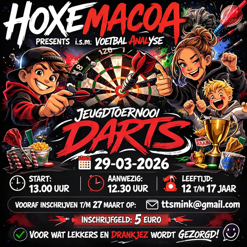 Jeugdtoernooi Darts